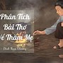 Bài Văn Cảm Nhận Về Bài Thơ Lời Ru Của Mẹ